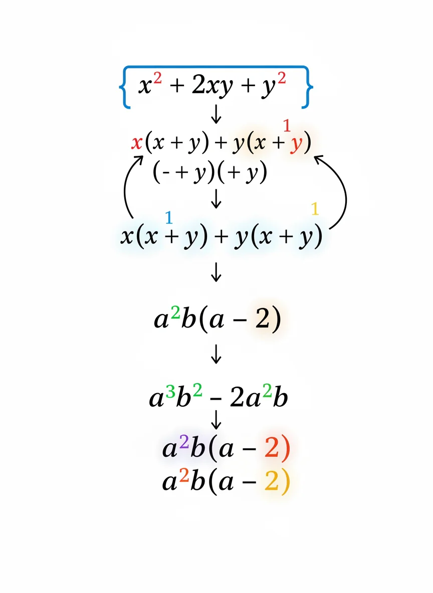 Factorising Expressions with Powers