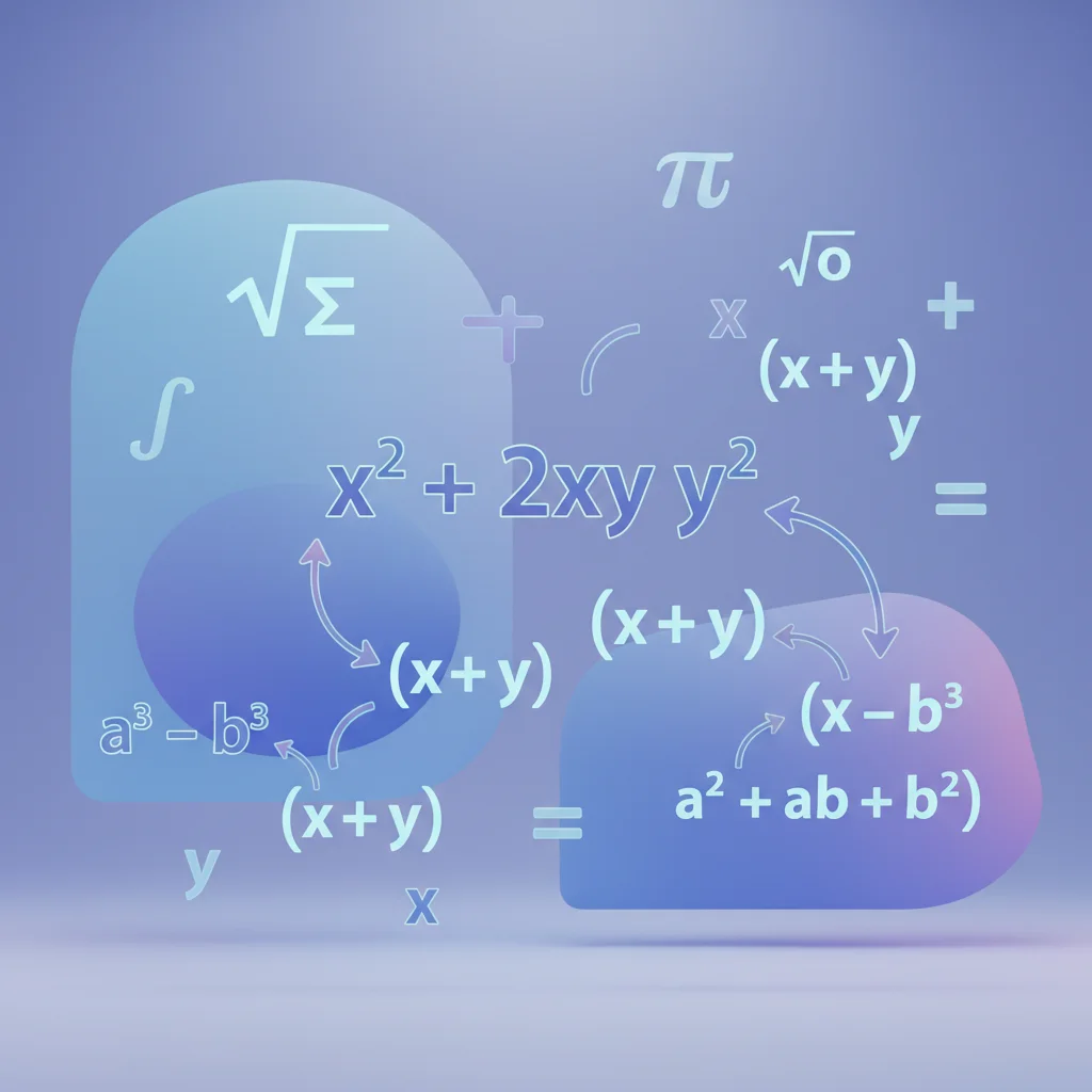 Factorising Algebraic Expressions