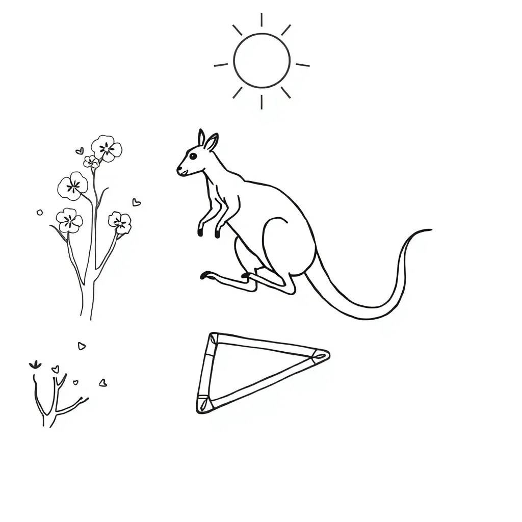 Grammar and sentence structure illustration