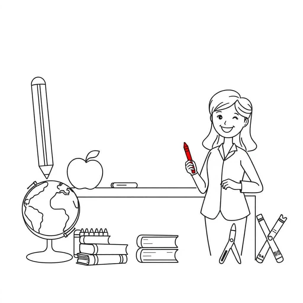 Student editing worksheet