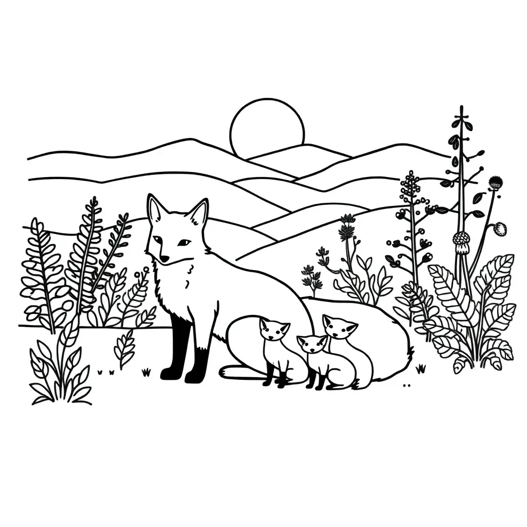Mr Fox illustration