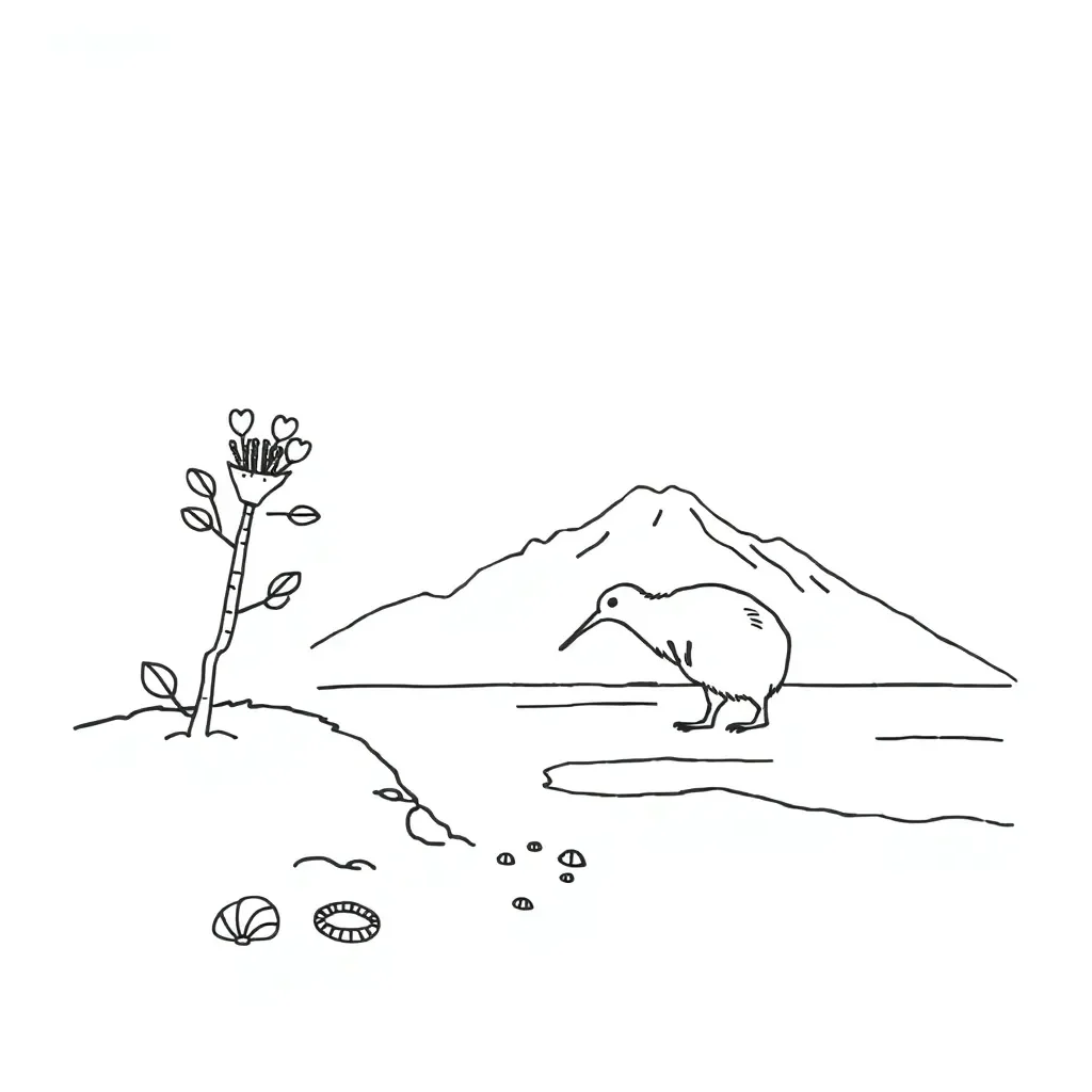 Spelling practice illustration
