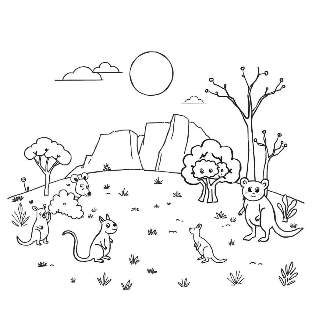 Gothic monster illustration