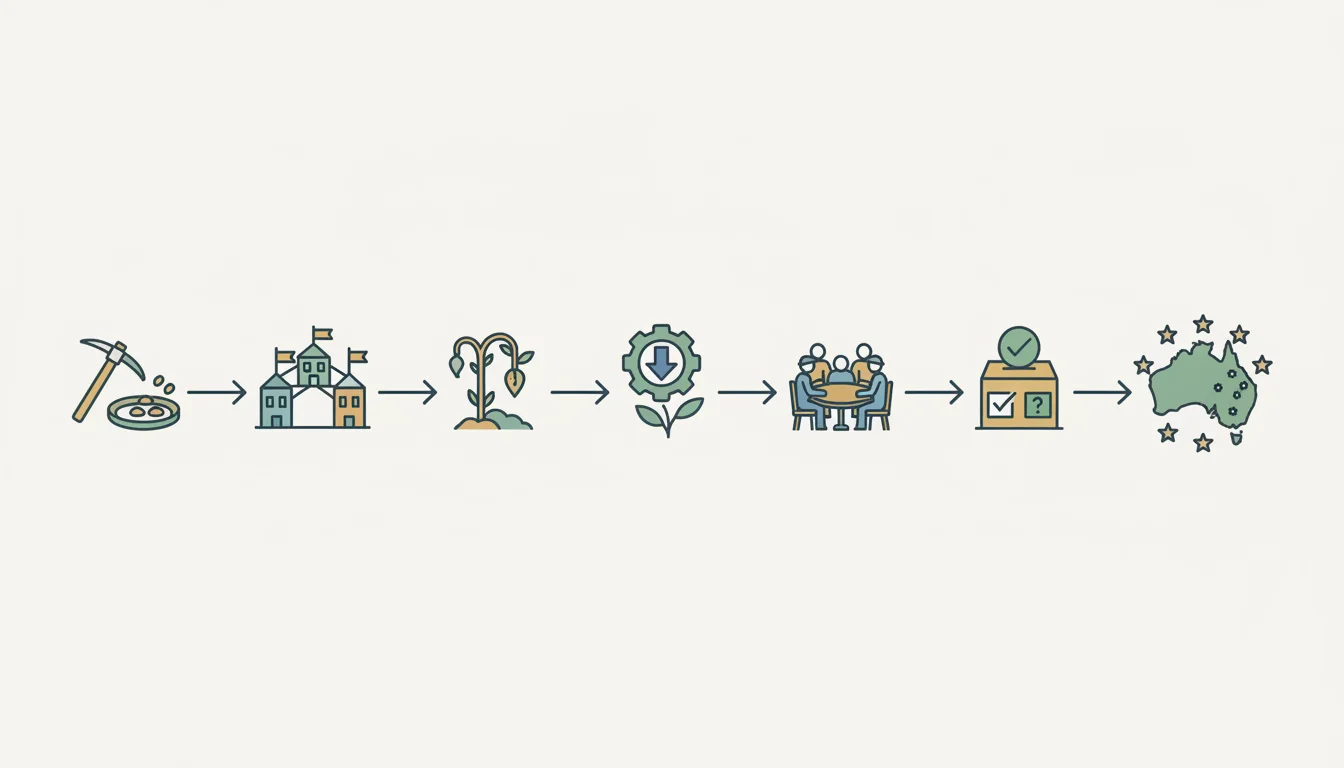 Timeline: Key Events Leading to Federation