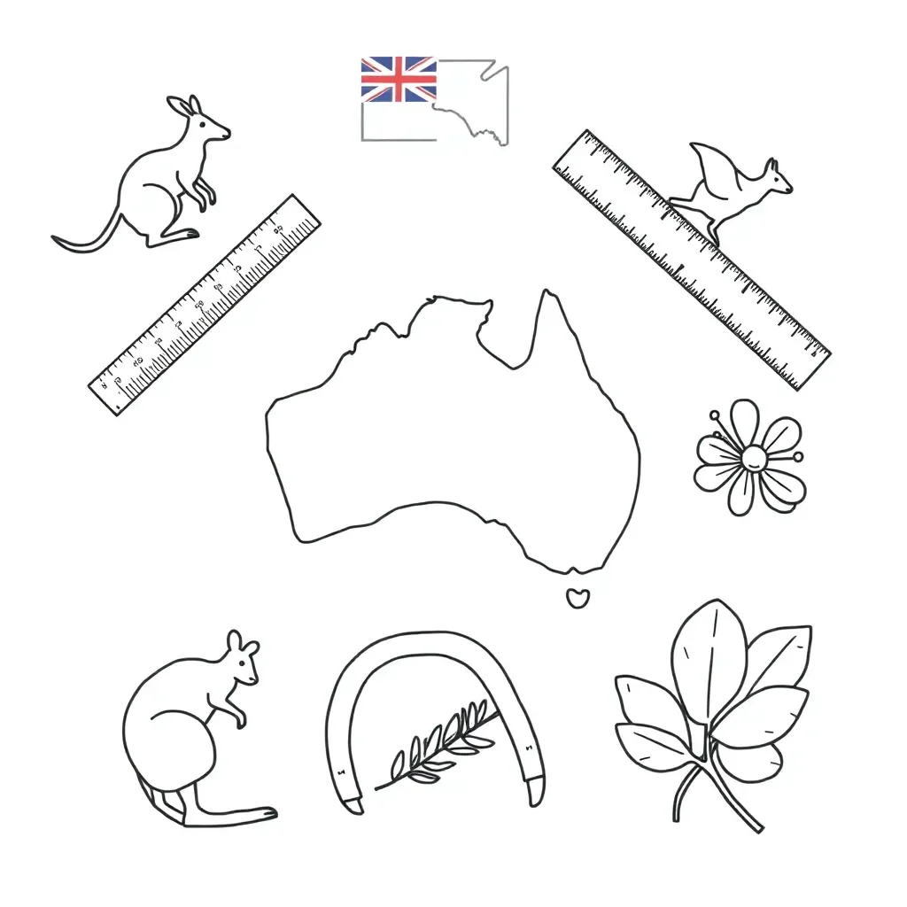 Various angles and turns illustration