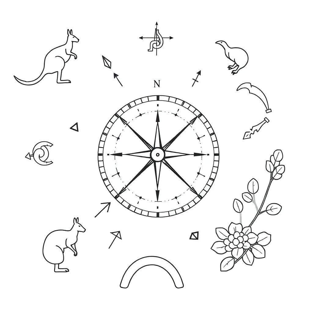 Various angles and protractor illustration