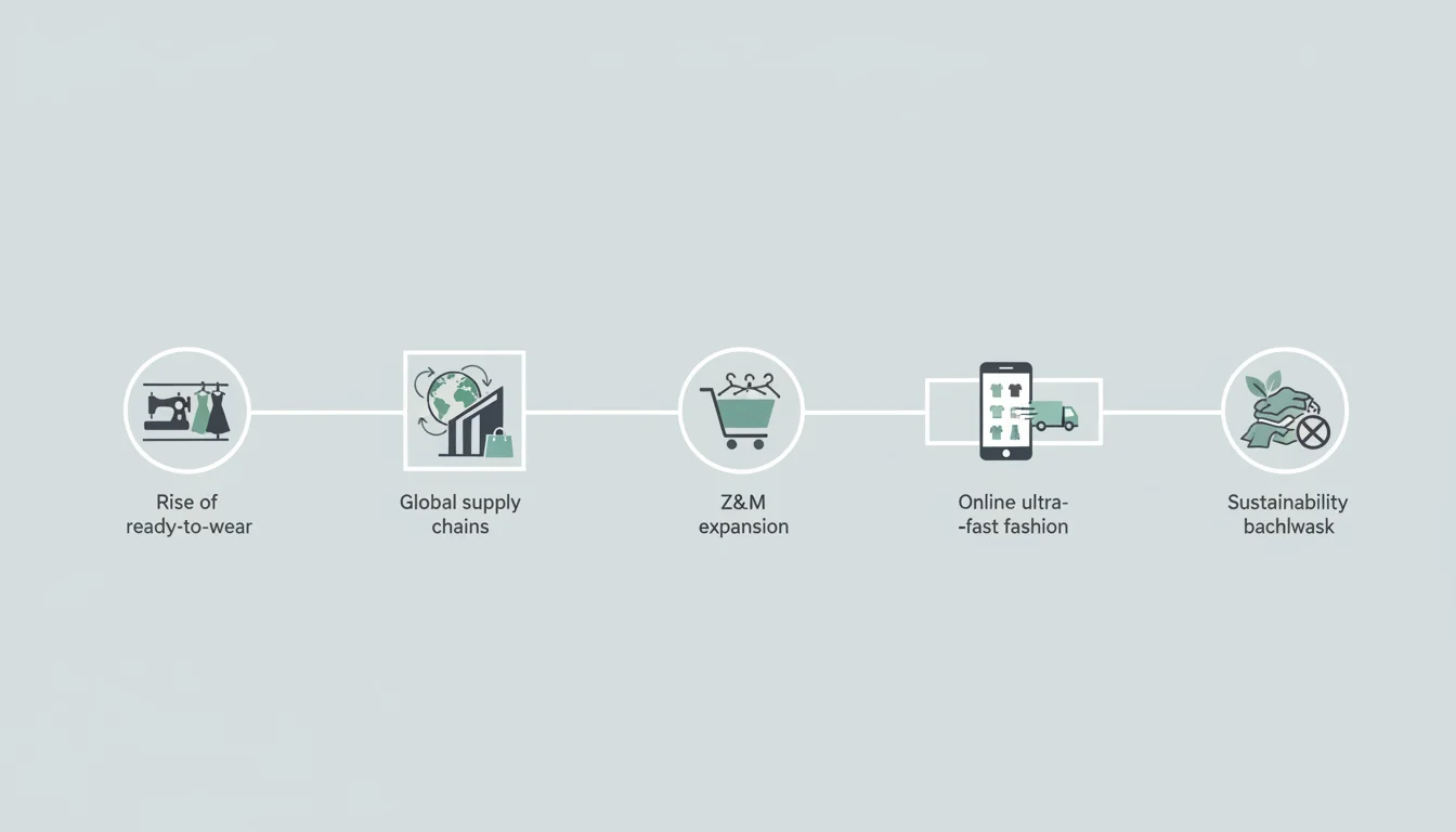 Fast Fashion Timeline: From Craft to Crisis