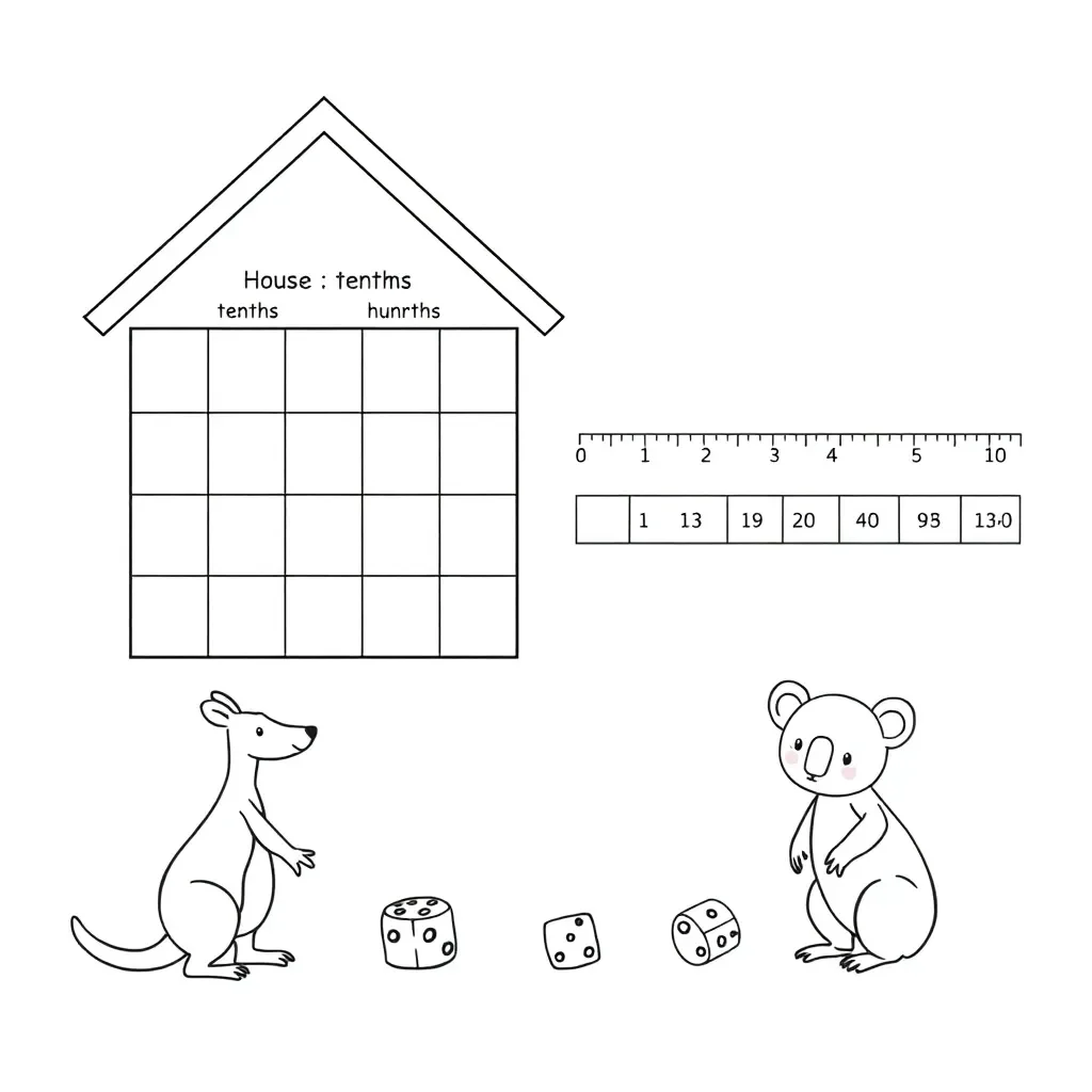 Decimal place value illustration