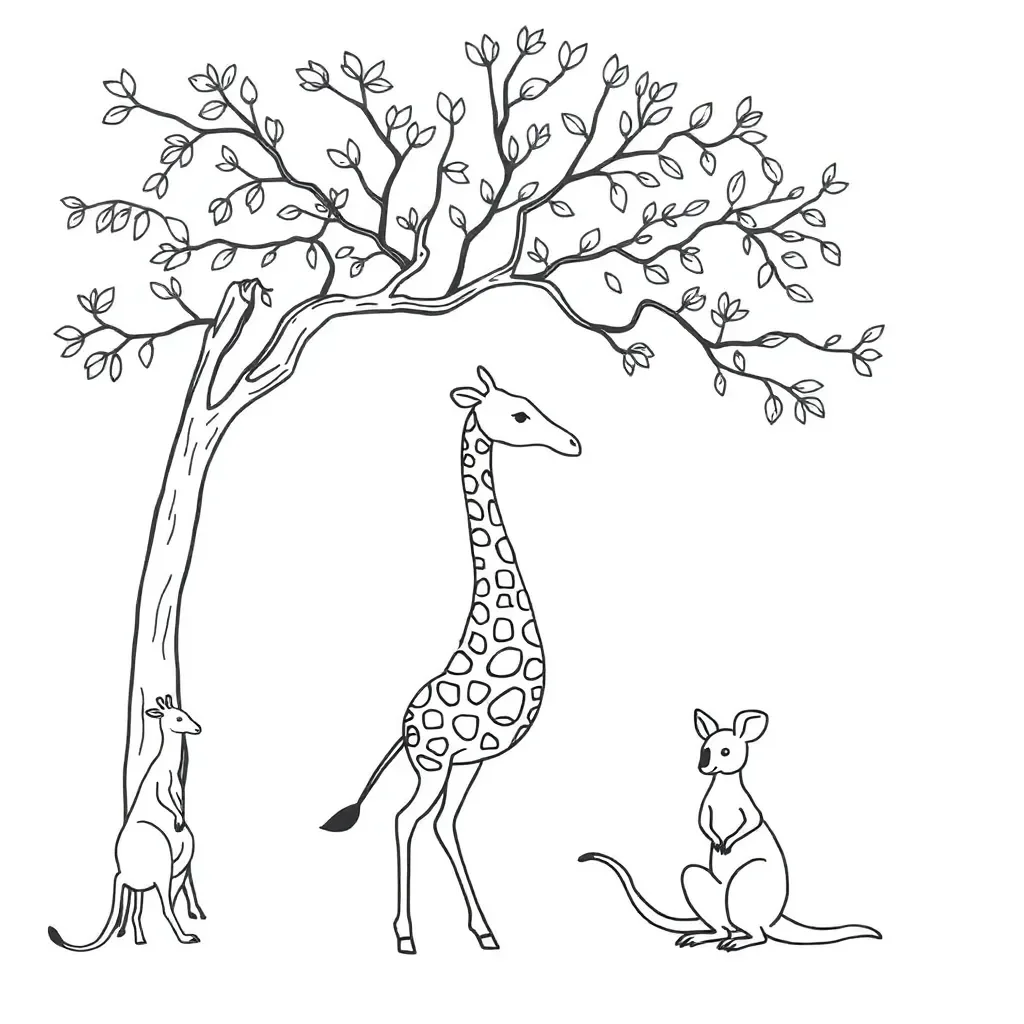 Gerald the giraffe dancing