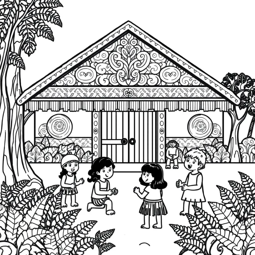 Children working together in a classroom