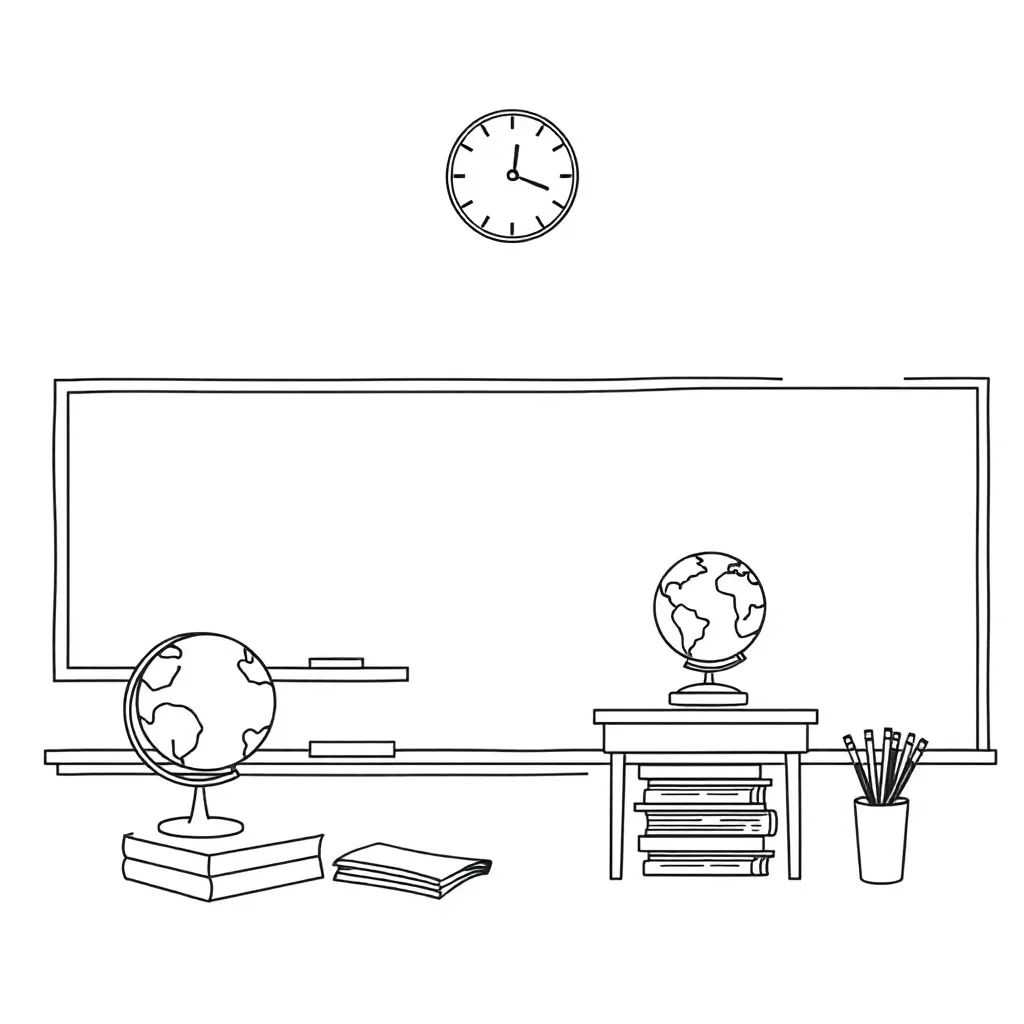 Professional vocabulary illustration
