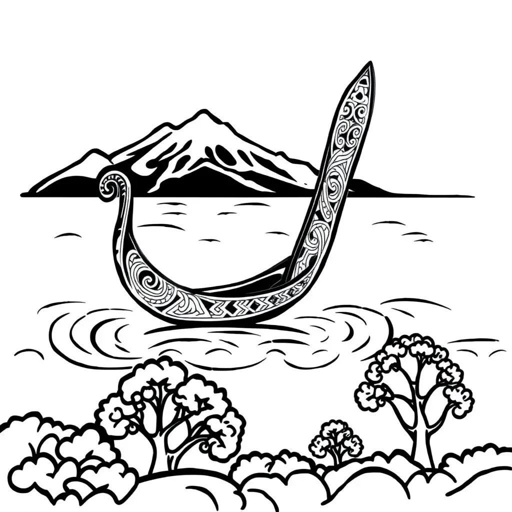 WWII and Māori migration illustration