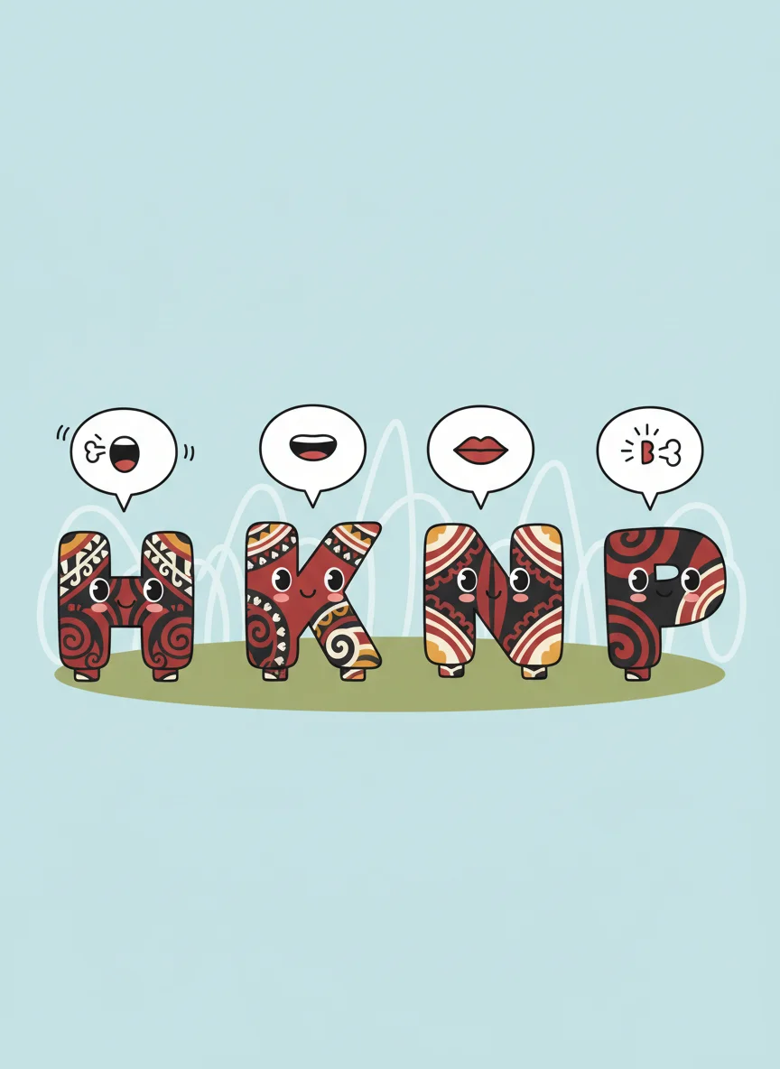 Meet the Māori Consonants