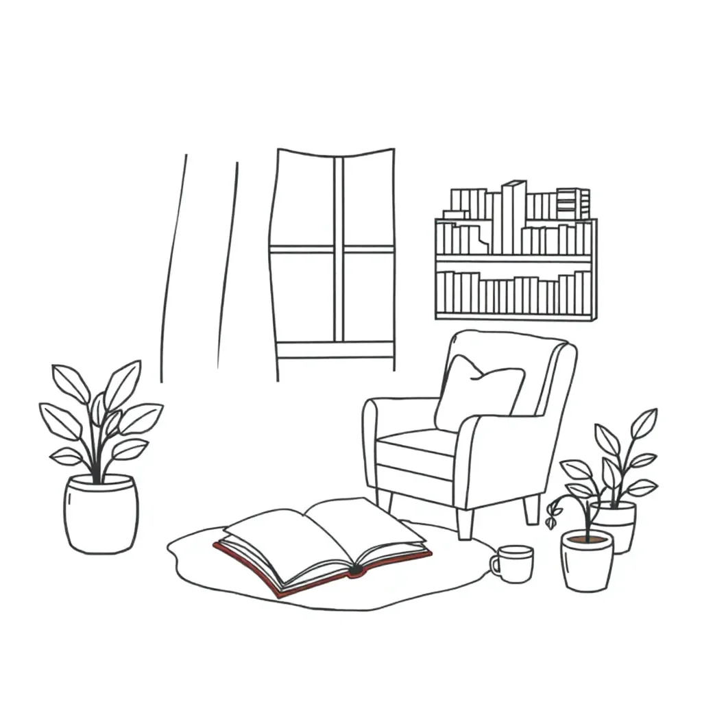 Students reading together