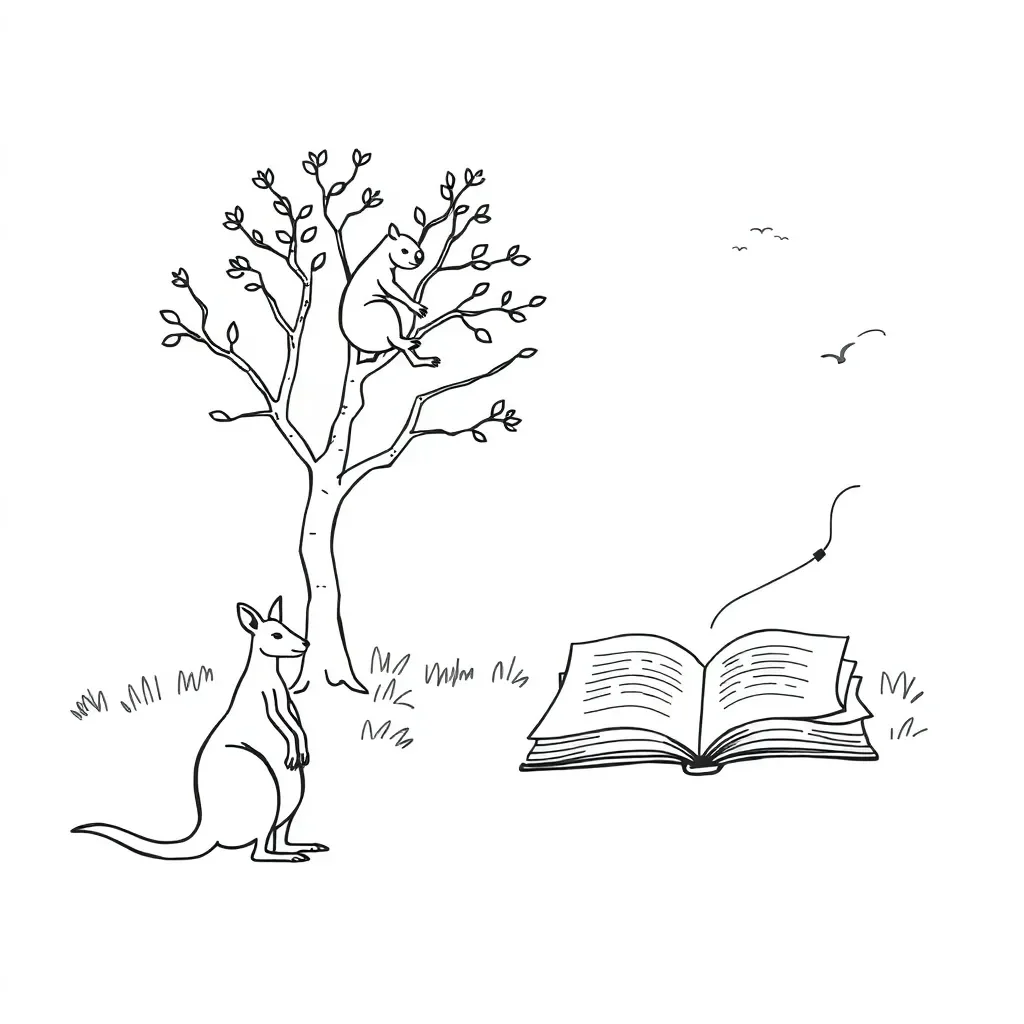 Students reading together