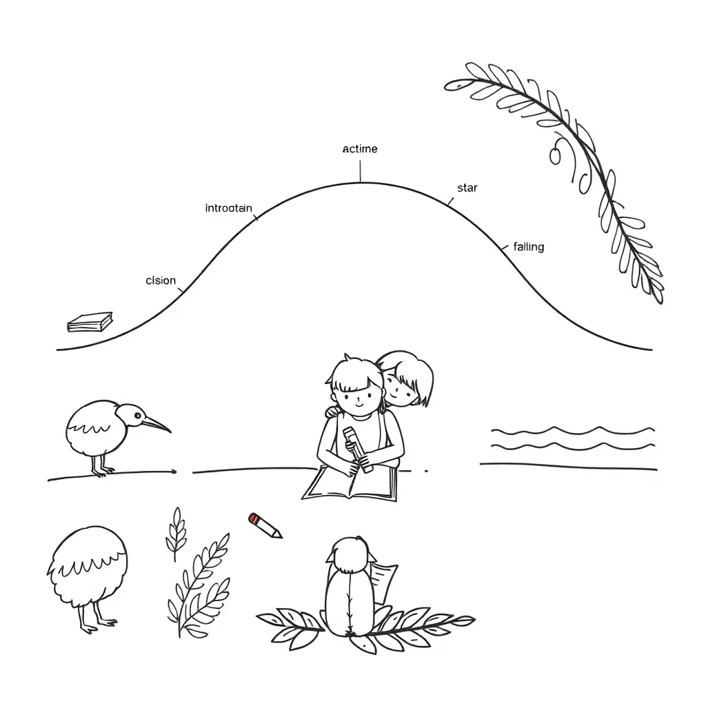 Story arc illustration