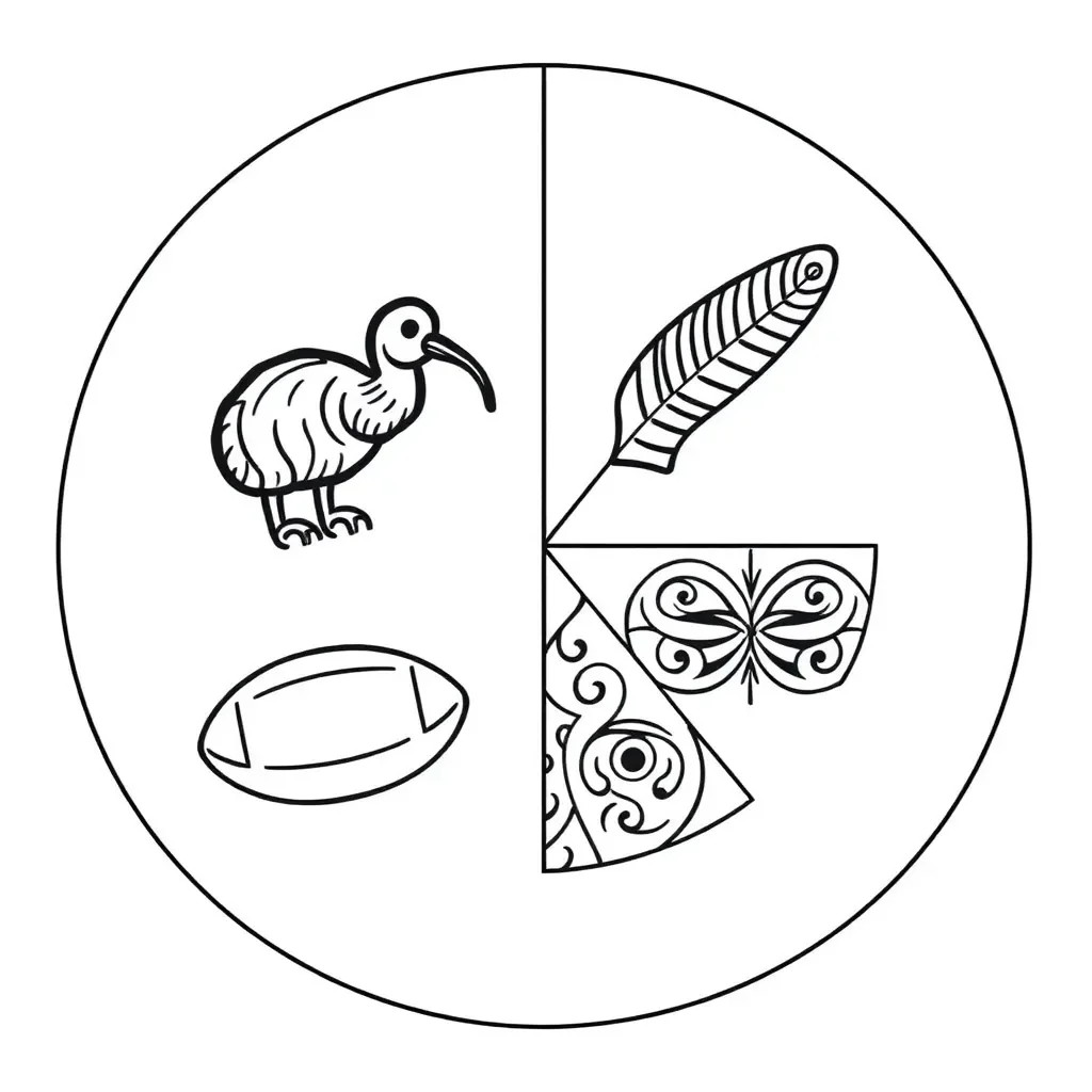 Shopping and percentage calculations illustration