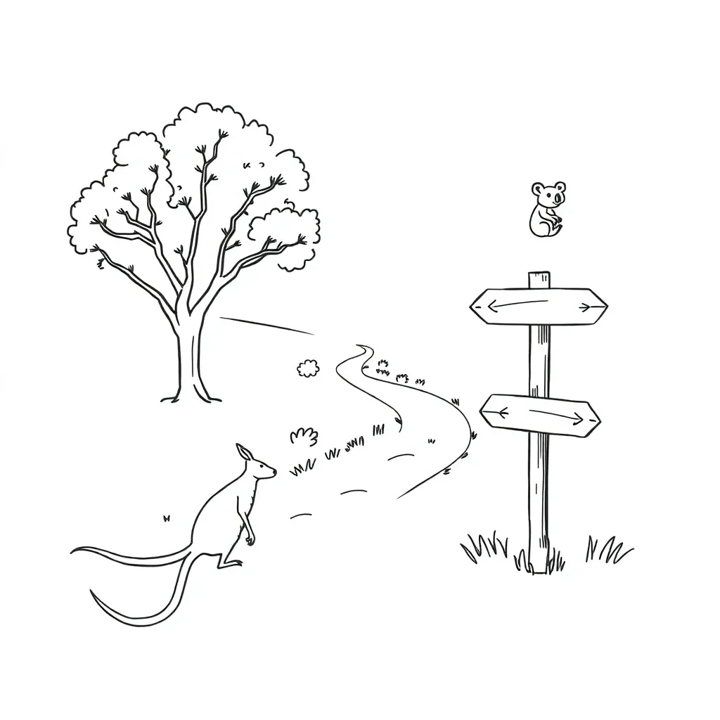 Compass and treasure map illustration