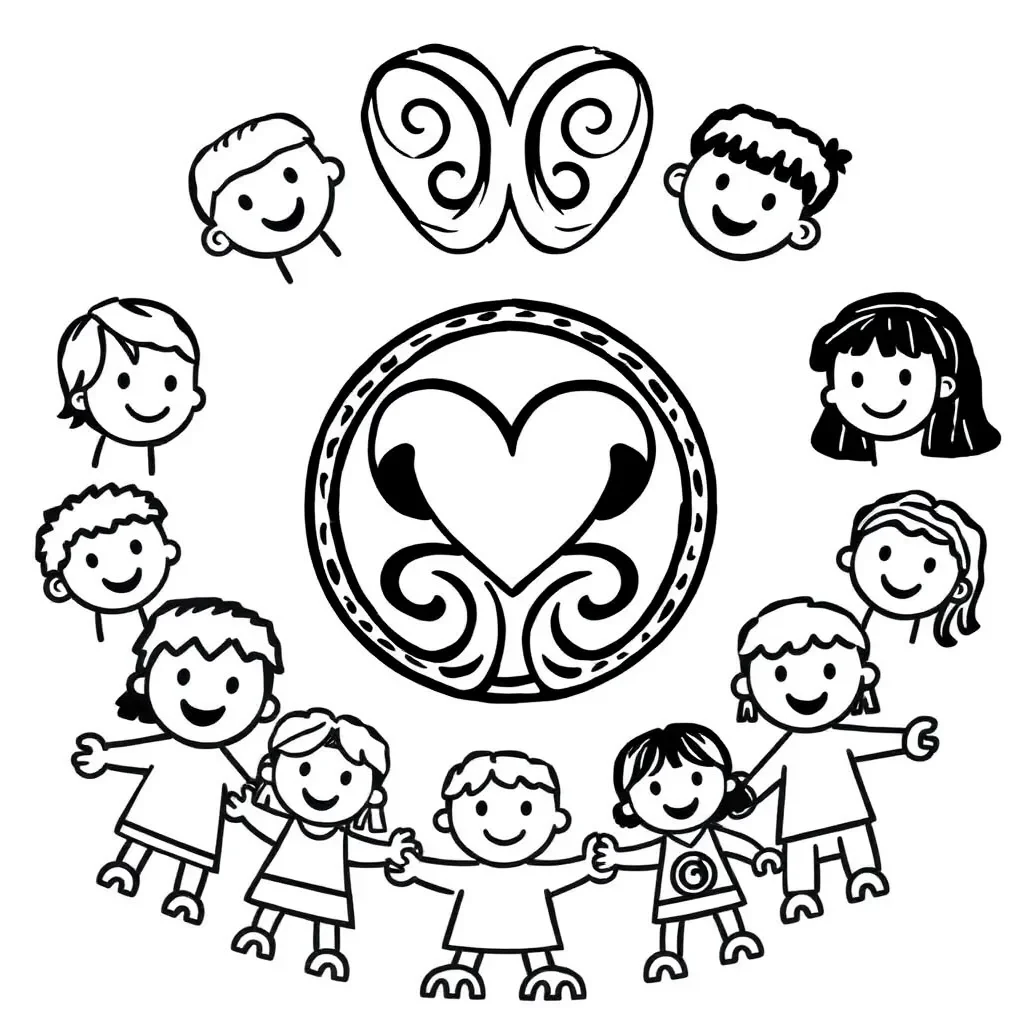 Children talking and listening to each other