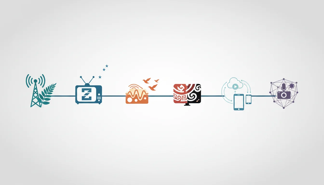 NZ Media Landscape Timeline
