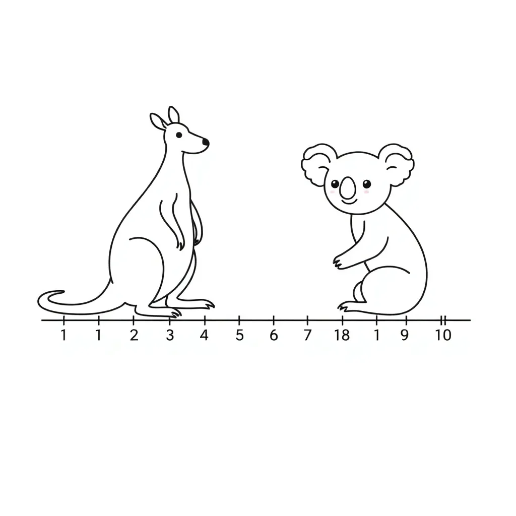 Prime and composite numbers illustration