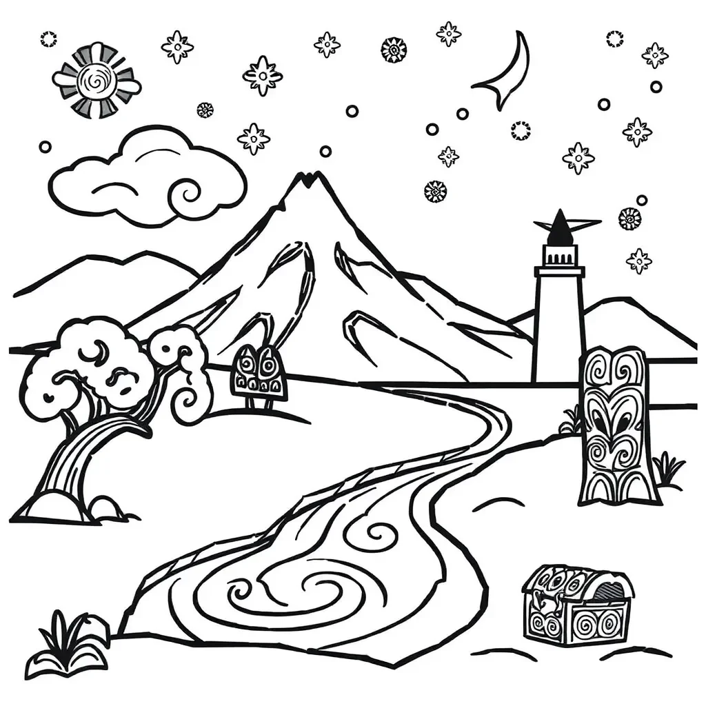 Dictionary and books illustration
