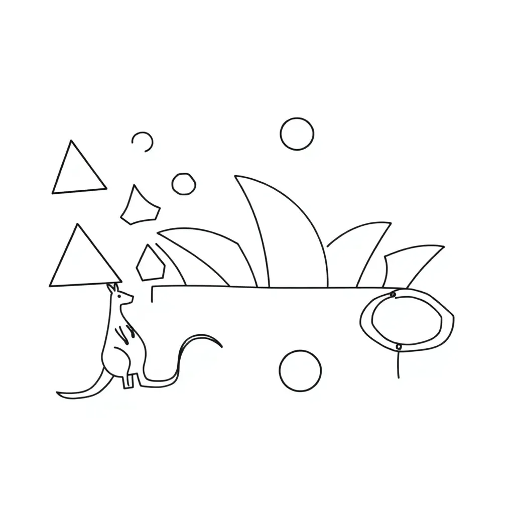 Geometric shapes with measurement tools