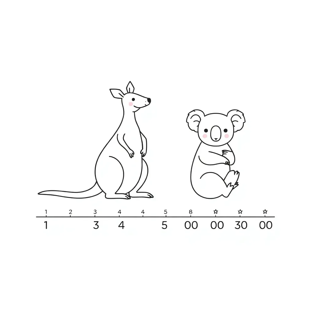Prime and composite numbers illustration