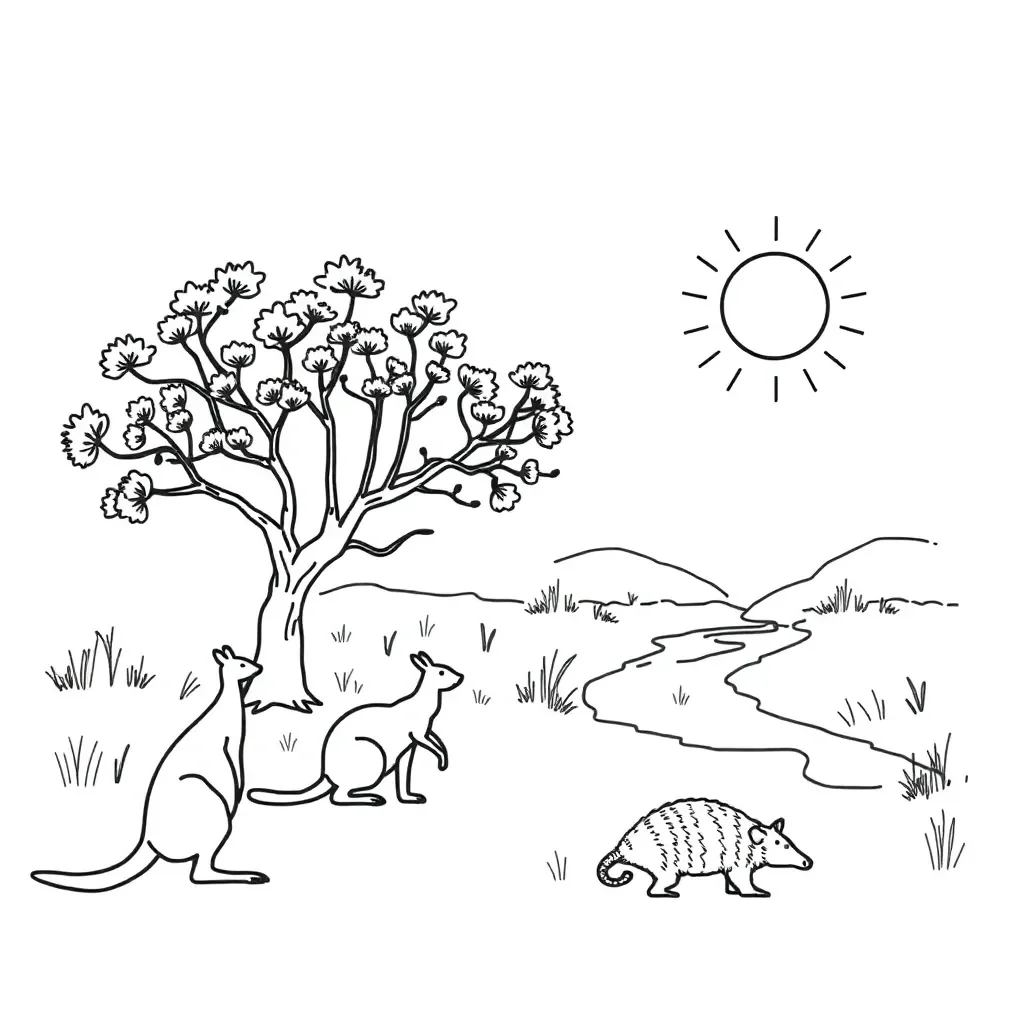 Reading and books illustration