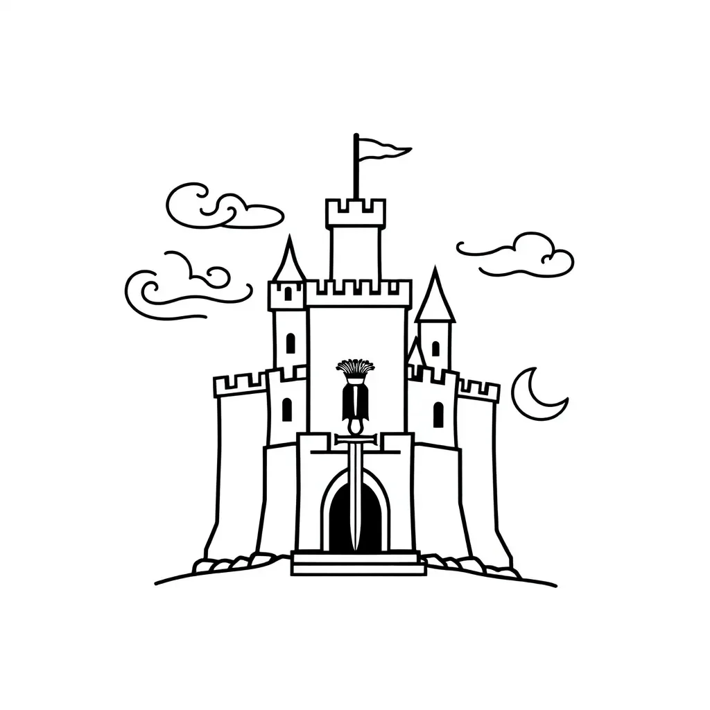 Shakespeare and Macbeth illustration