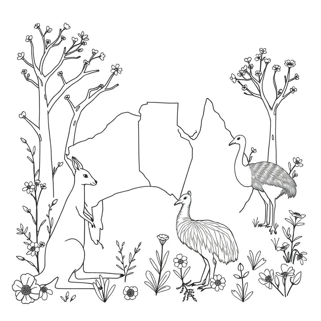 Multiplication worksheet illustration