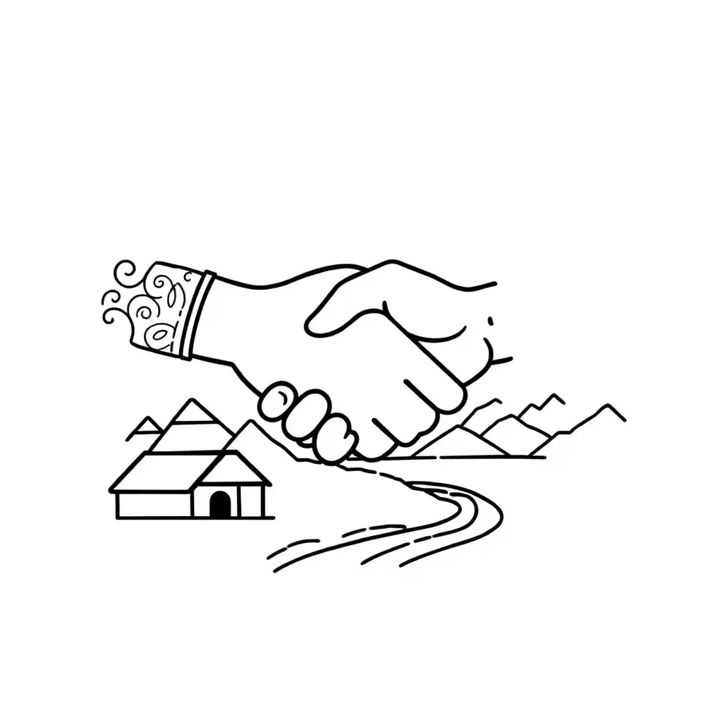 Te Tiriti o Waitangi illustration