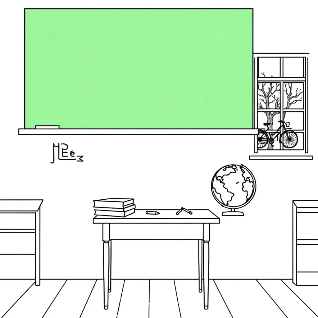 Dictionary and magnifying glass illustration