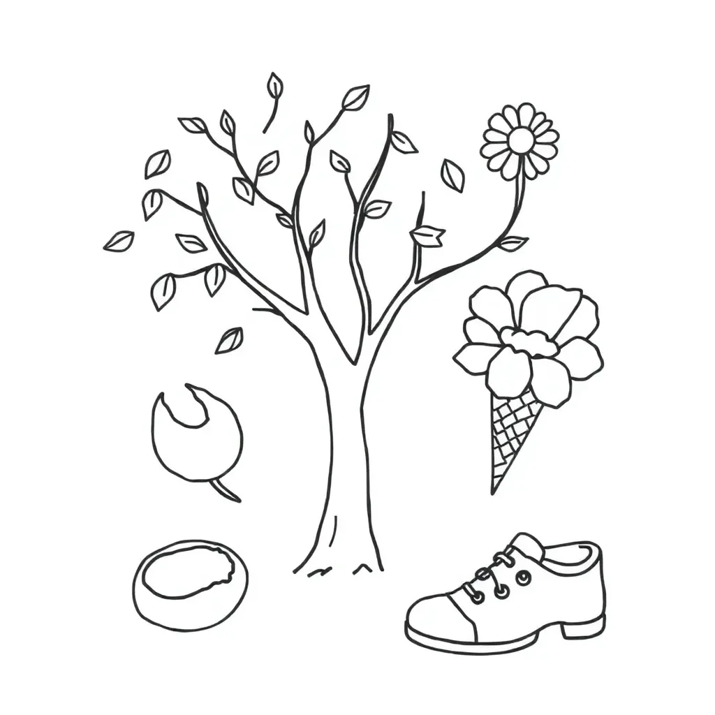 Dictionary and word meanings illustration