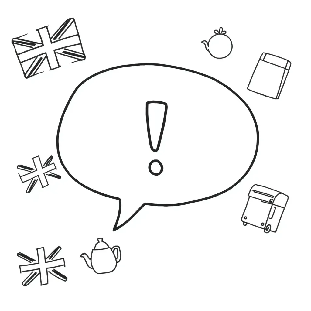 Punctuation marks illustration