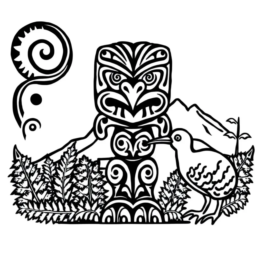 Māori cultural symbols and identity