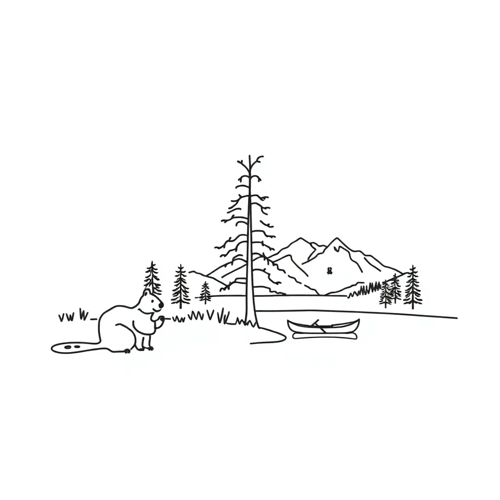 Comic strip illustration