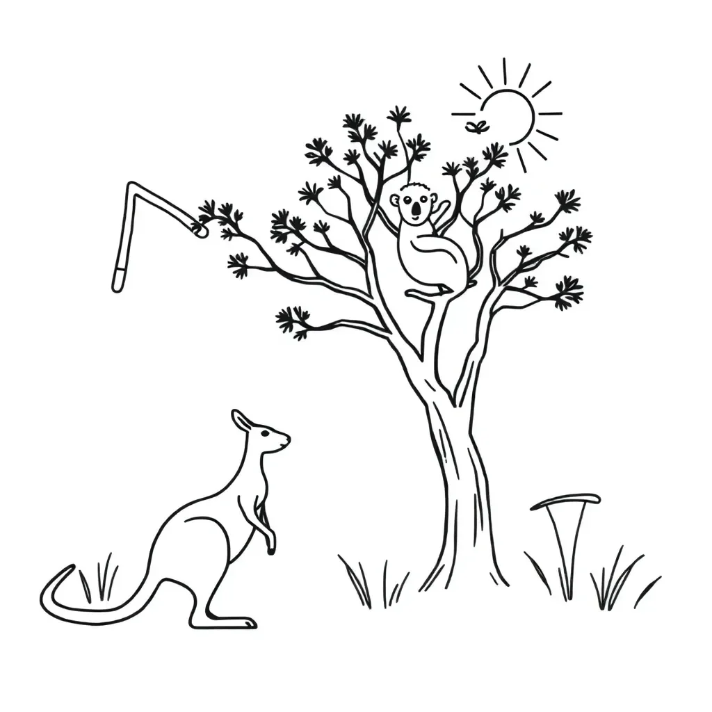 Spelling practice illustration