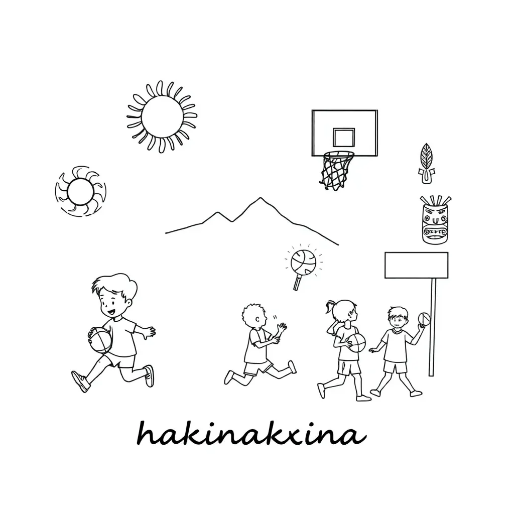 Ngā hākinakina illustration
