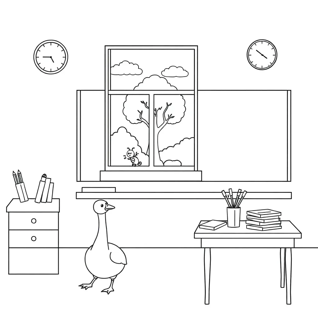 Worksheet illustration