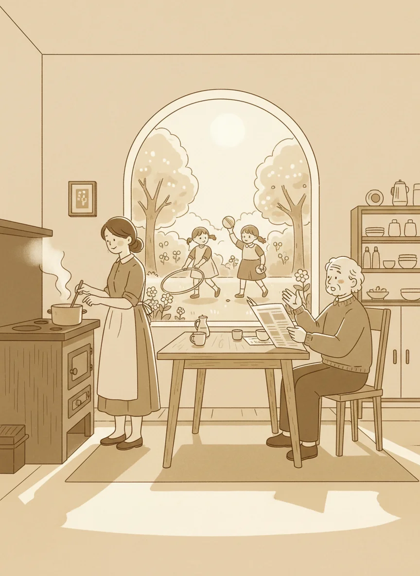 Reading Passage: Ma Famille d'Avant