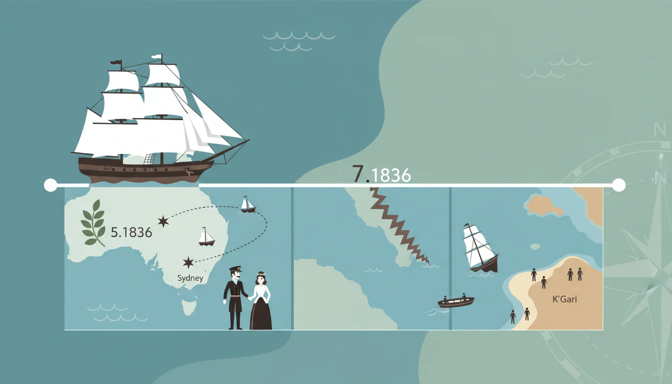 Timeline: The Stirling Castle Voyage