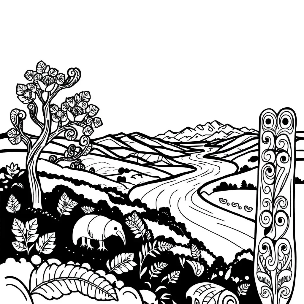 Poetry and imagery illustration
