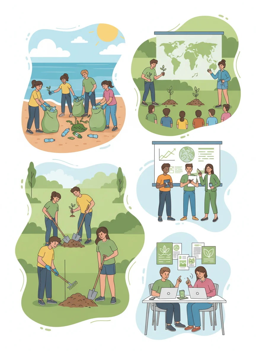 Taking Action Beyond the Classroom