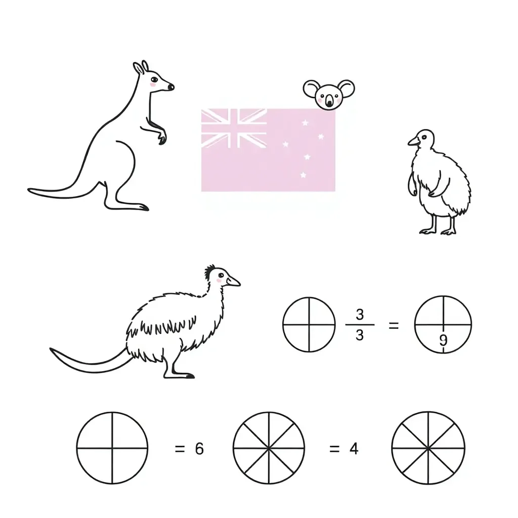 Decimal numbers illustration