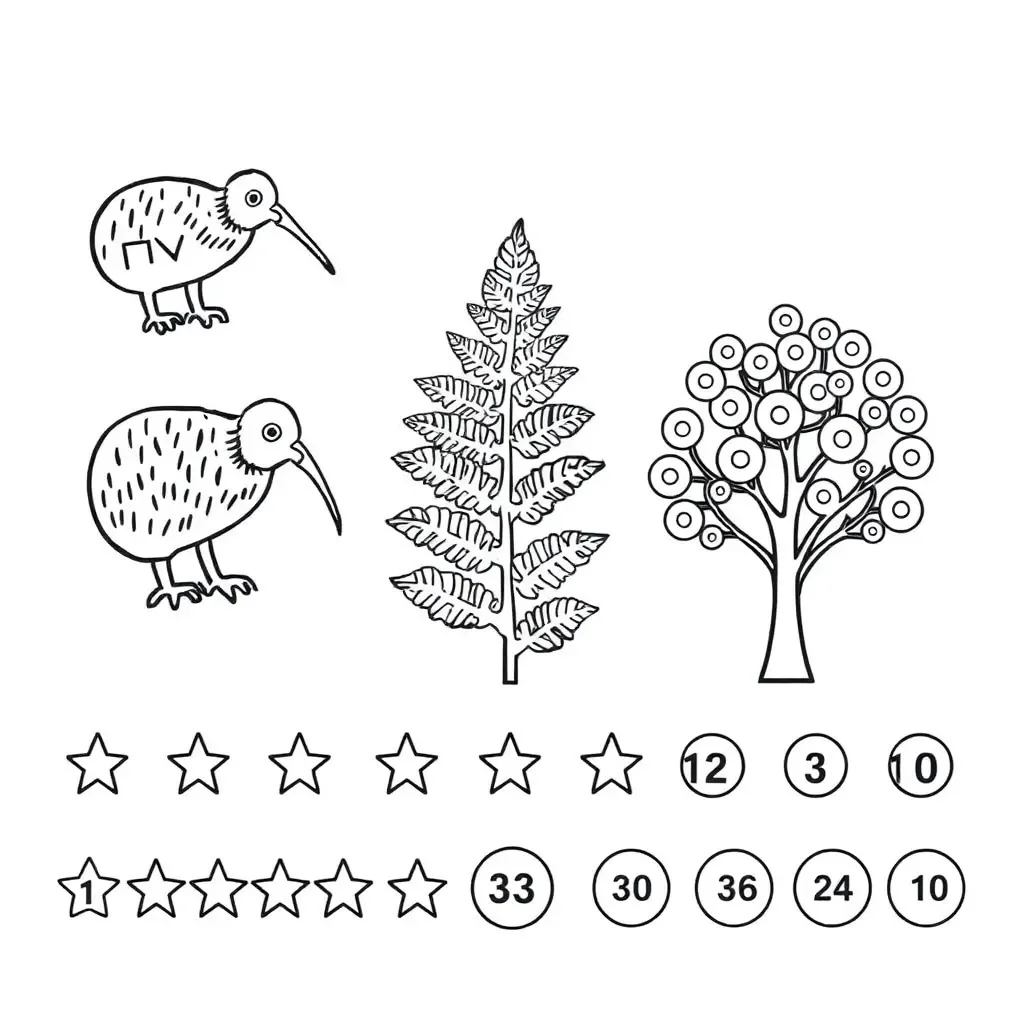 Numbers 1-10 illustration