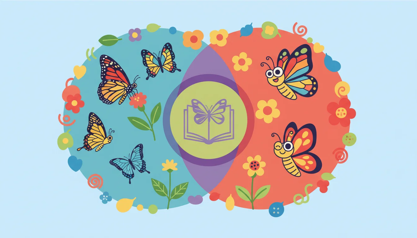 Venn Diagram: Comparing Illustrations