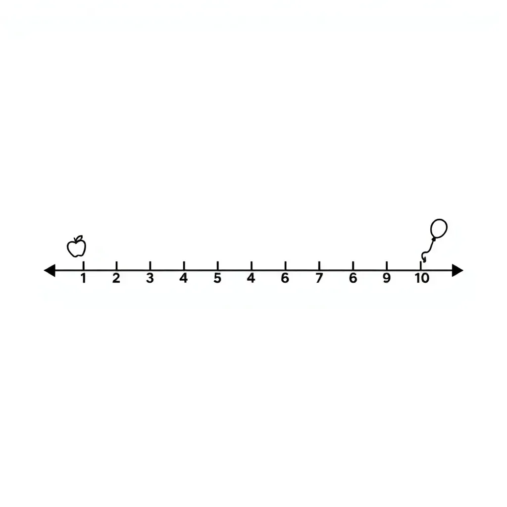 Base-ten blocks showing decimal subtraction