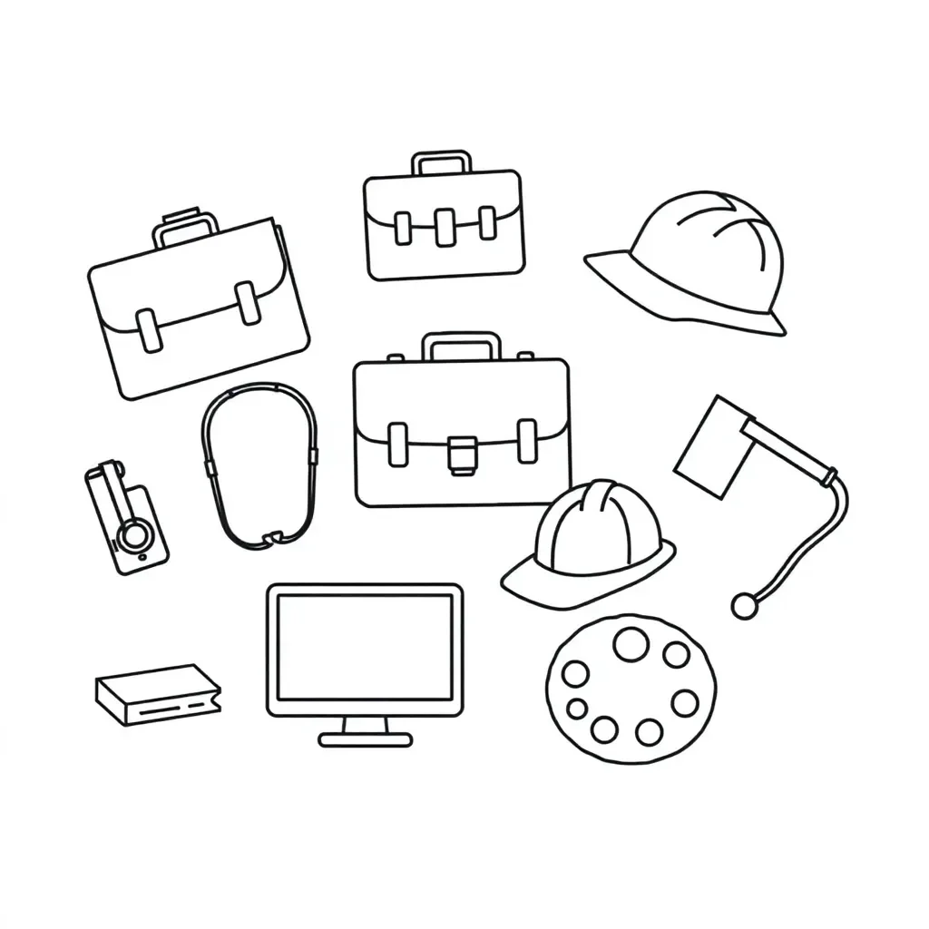 Career and business illustration