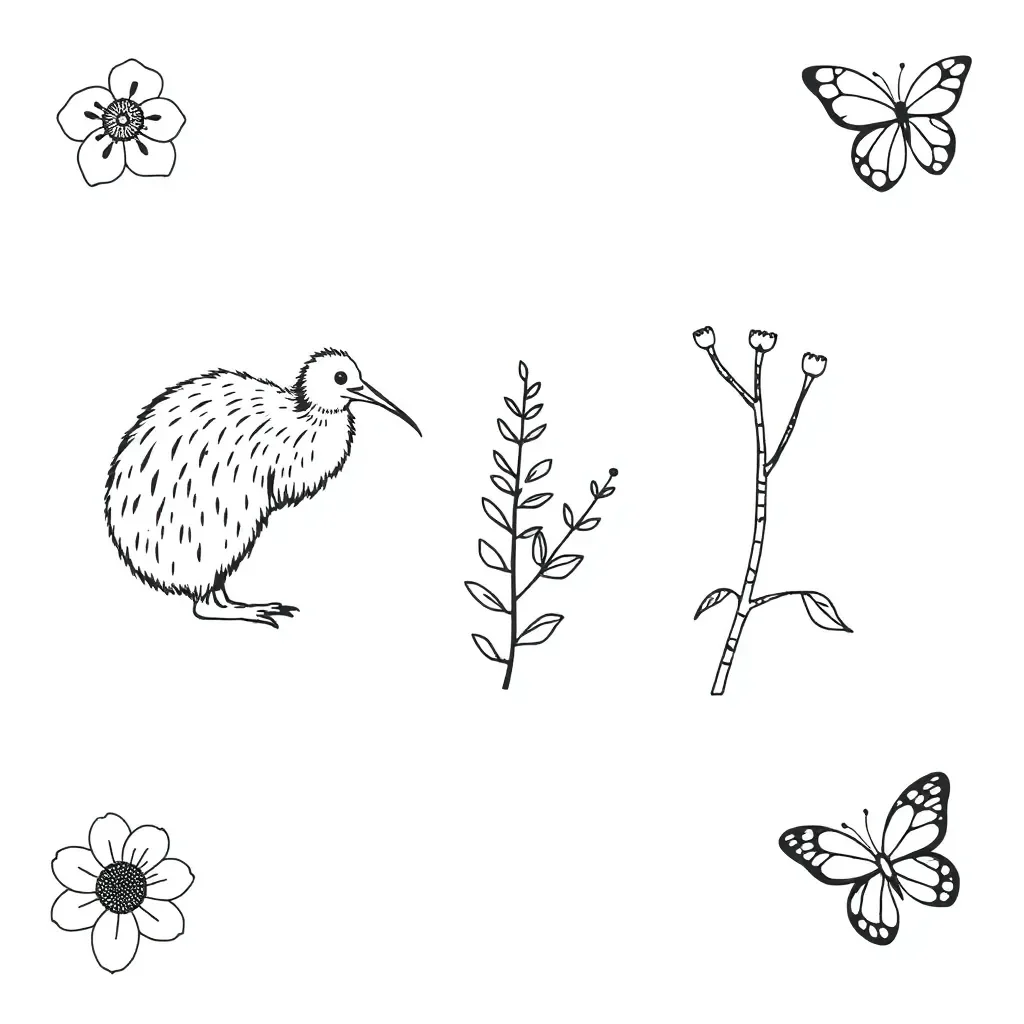 New Zealand native animals and plants